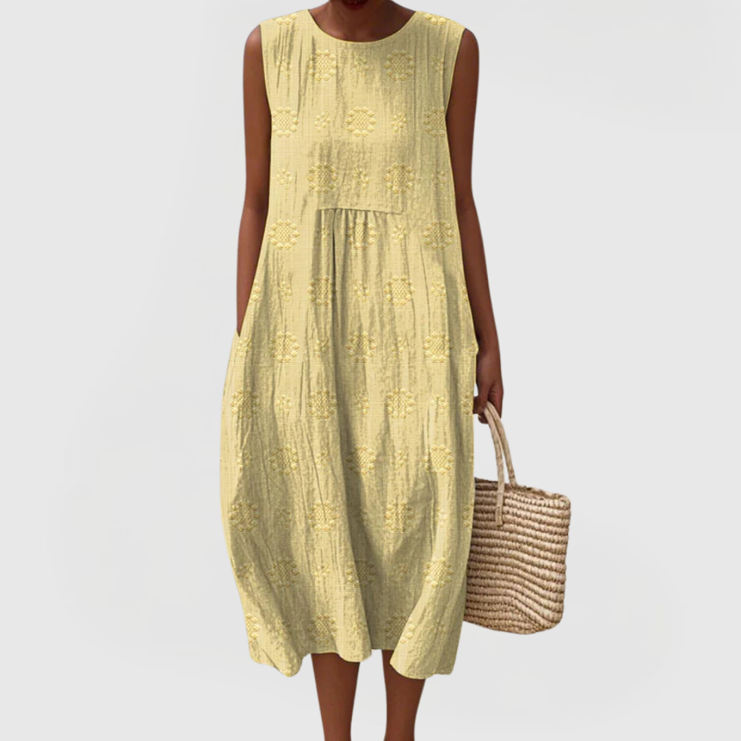 Cristal | Elegantes Kleid mit Taschen