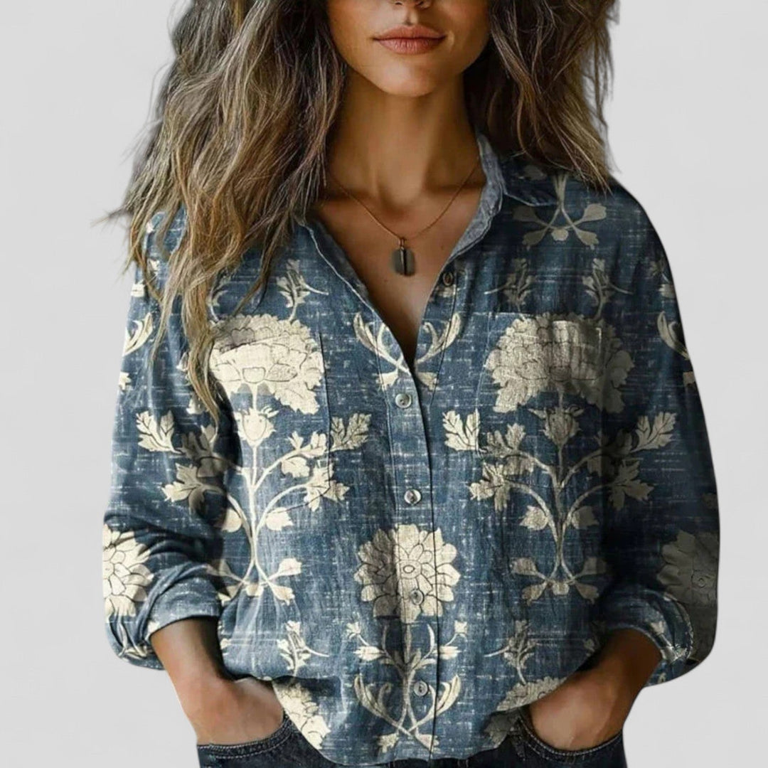 Ashley | Bequemes Blusen-Shirt
