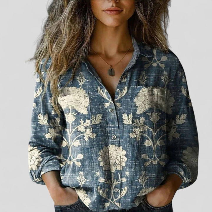 Ashley | Bequemes Blusen-Shirt