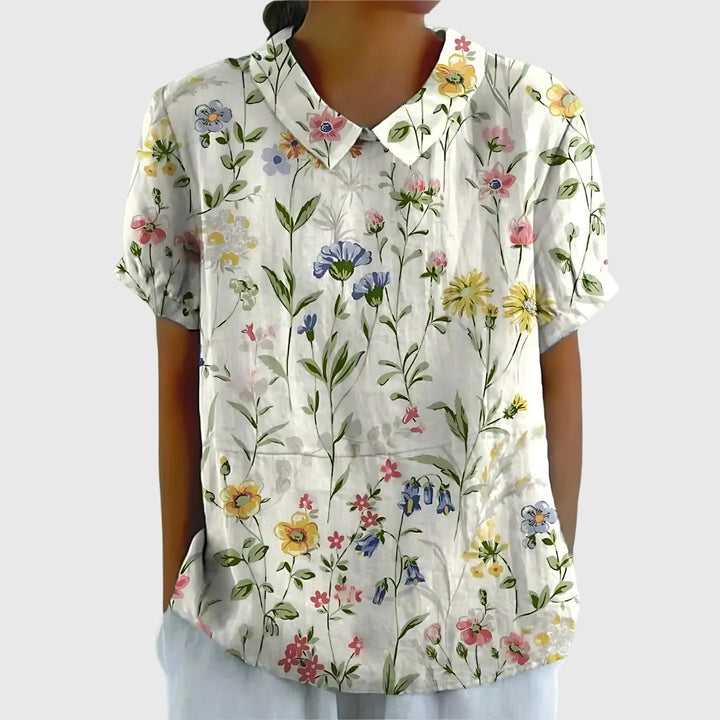 Karen | Blumige Bluse