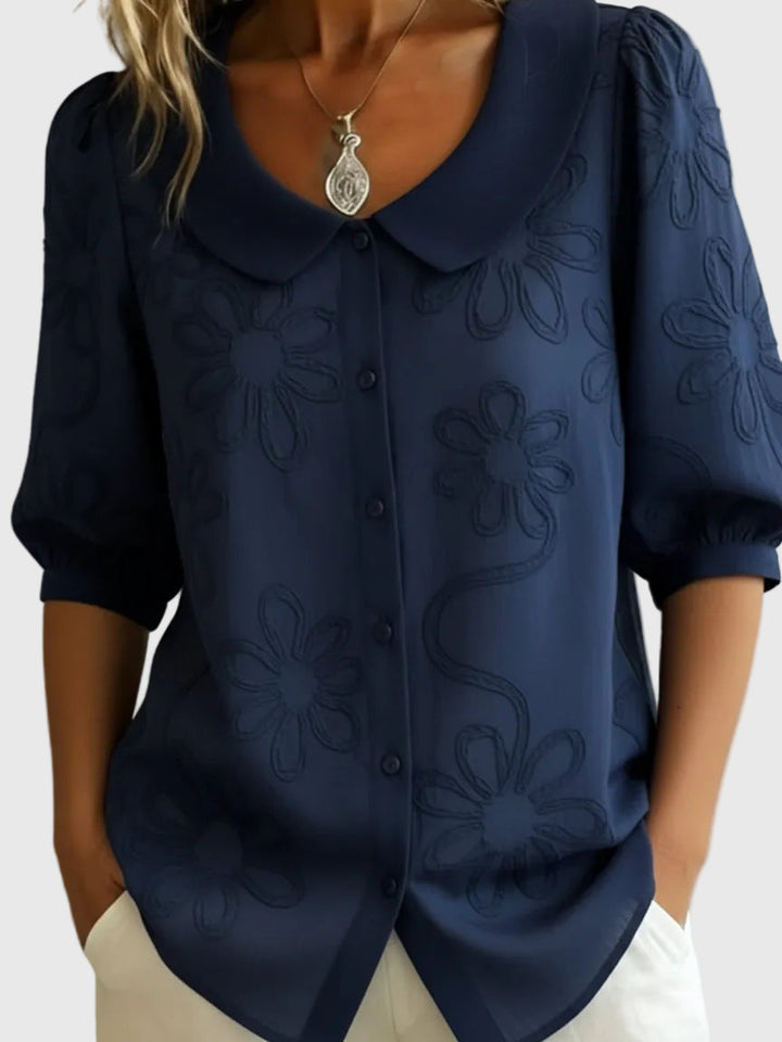 Vinica | Elegante florale, leichte Bluse