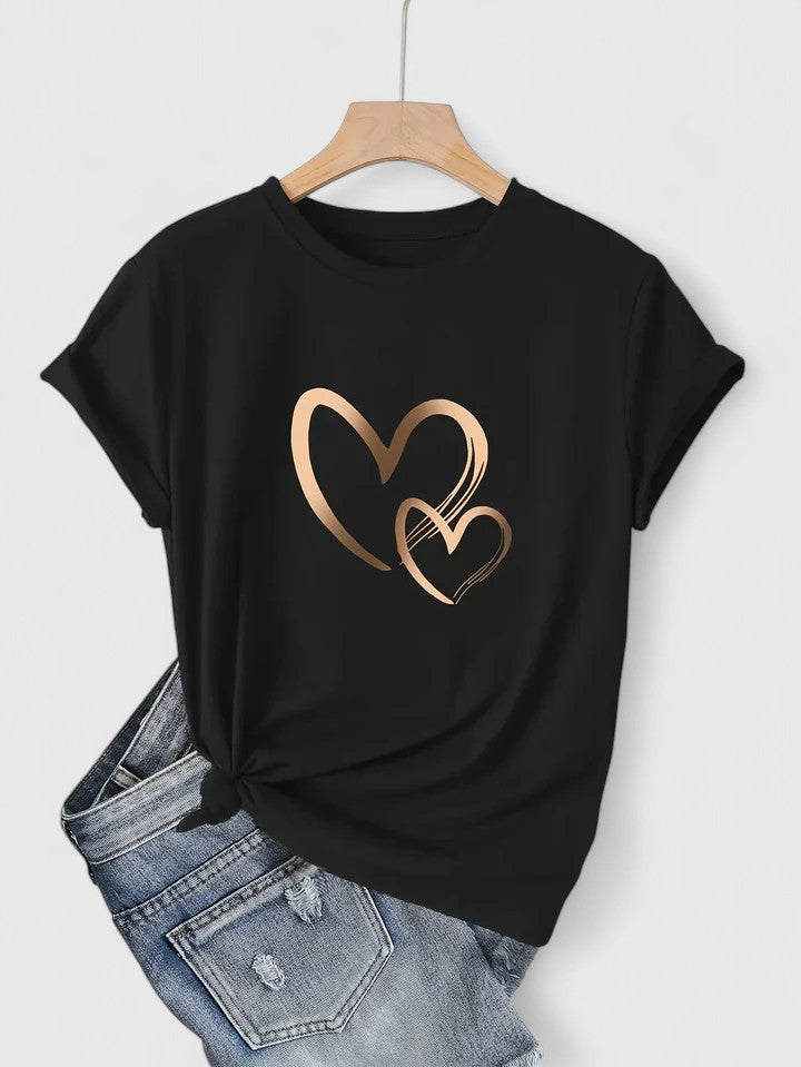 Maribelle | Bequemes T-Shirt mit kurzen Ärmeln