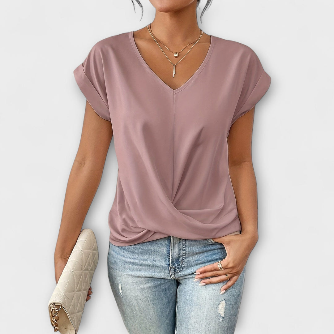 Ashford | Elegantes V-Ausschnitt-Top