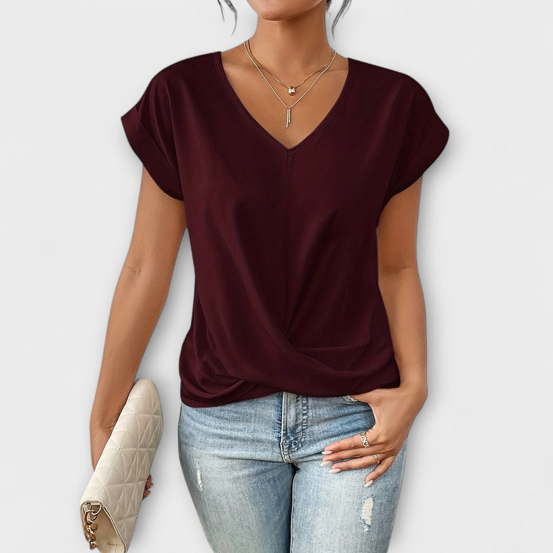 Ashford | Elegantes V-Ausschnitt-Top