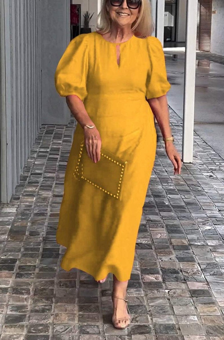 Juliana | Elegantes Kleid mit Puffärmeln