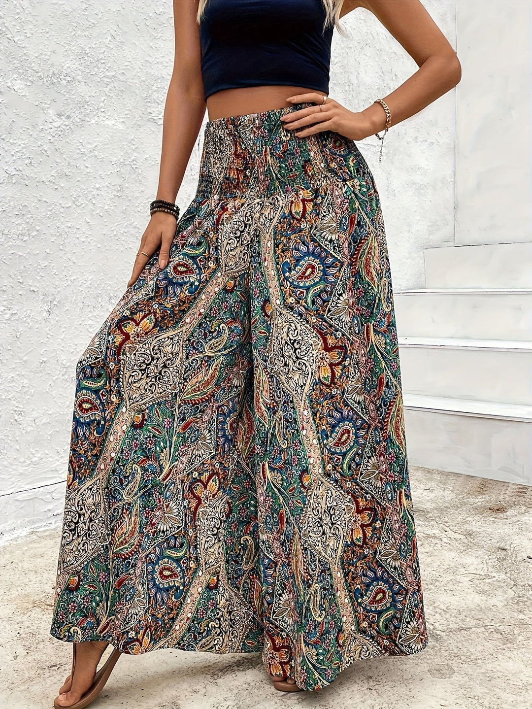 Dakota | Bohemian Weite Bein-Hosen