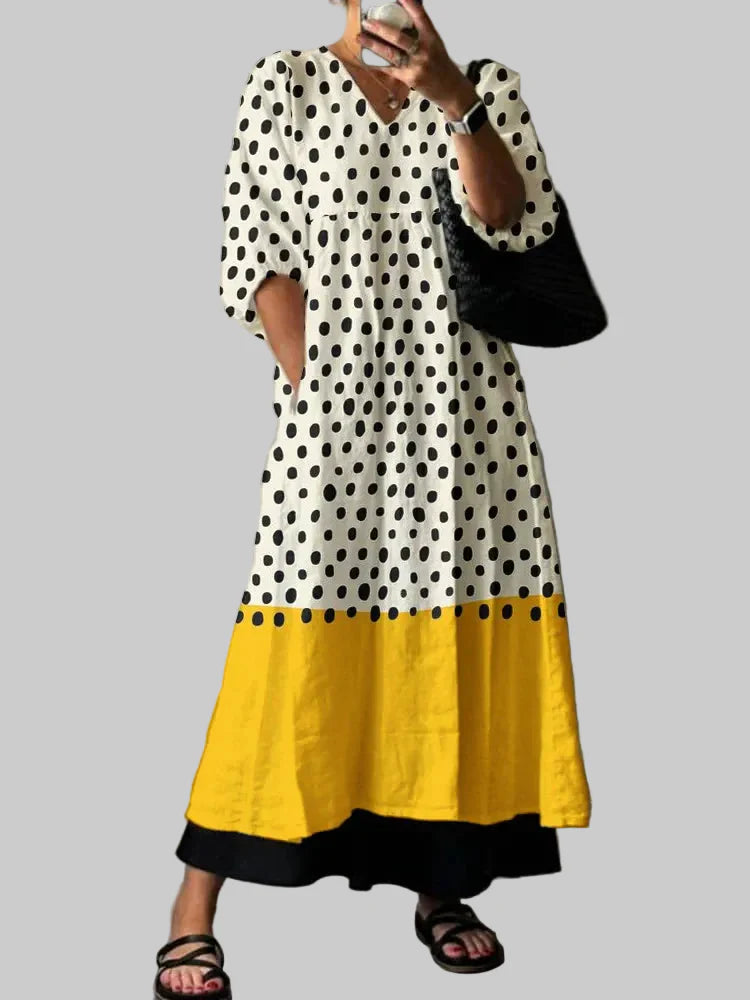 Anna | Elegantes Bedrucktes Kleid