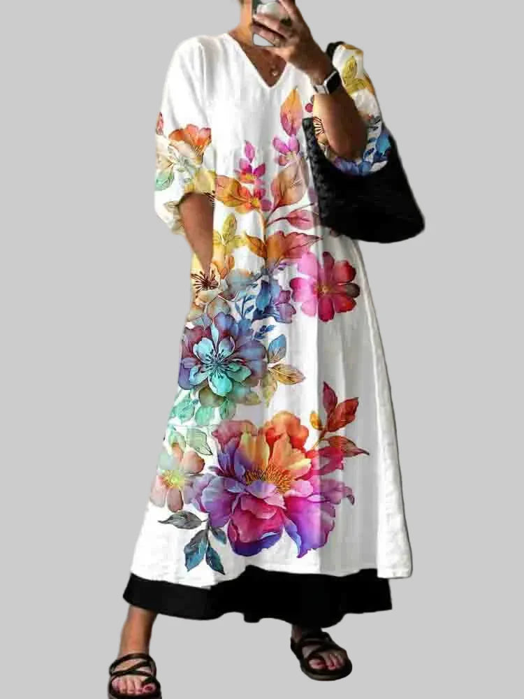 Sofia | Elegantes Bedrucktes Kleid
