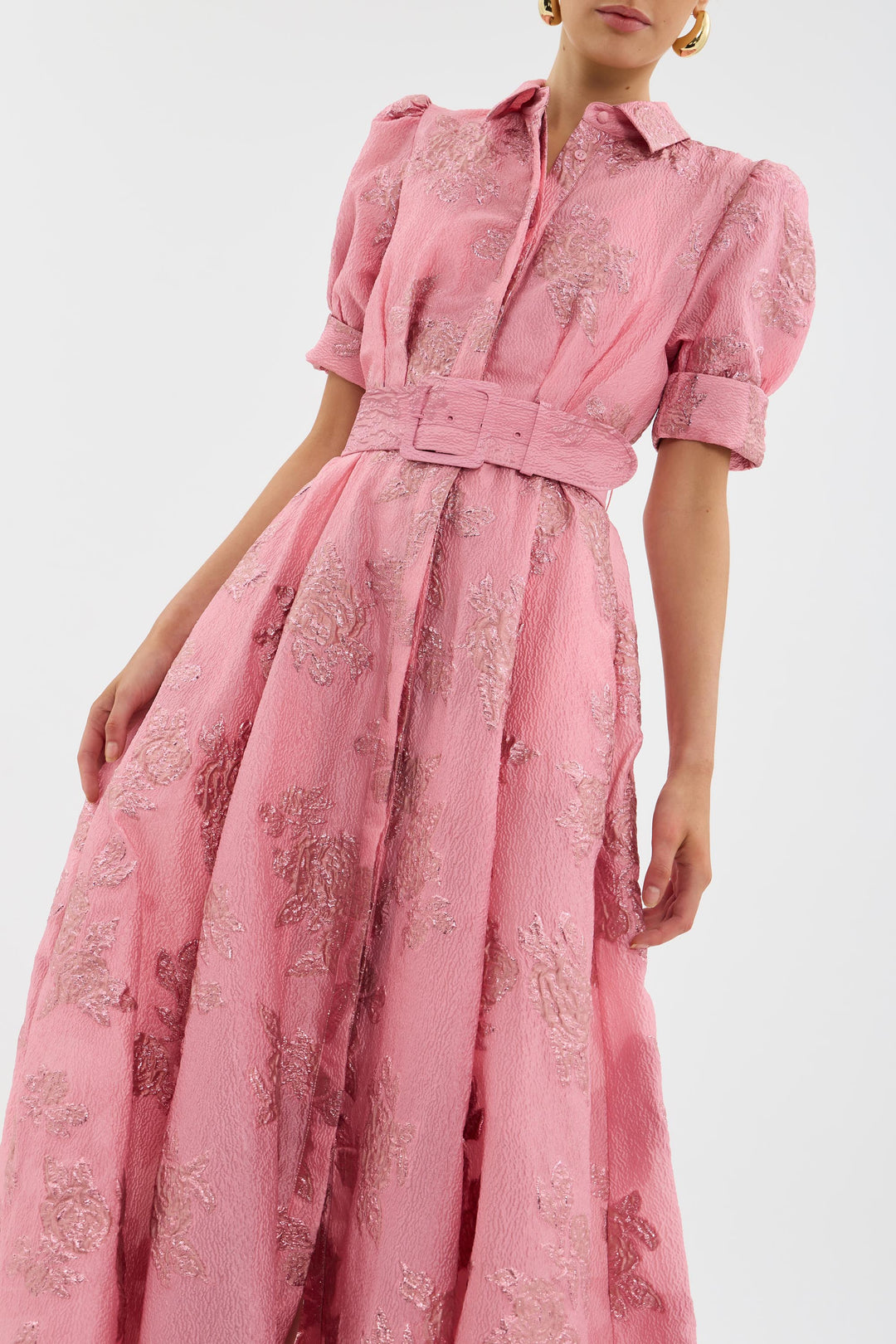 Anabella  | Kleid mit kurzen Puffärmeln
