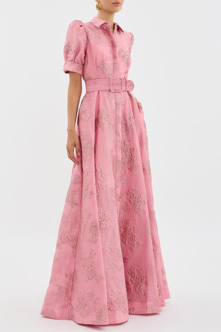 Anabella  | Kleid mit kurzen Puffärmeln