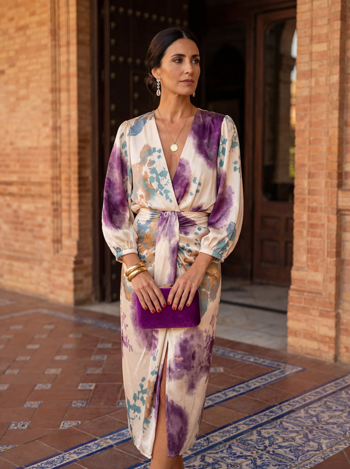 Sophia | Kleid mit V-Ausschnitt