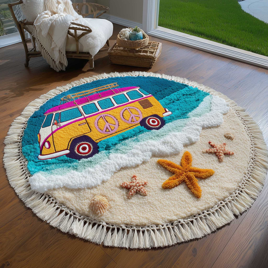 Runde Strandtuch Freigeist Van