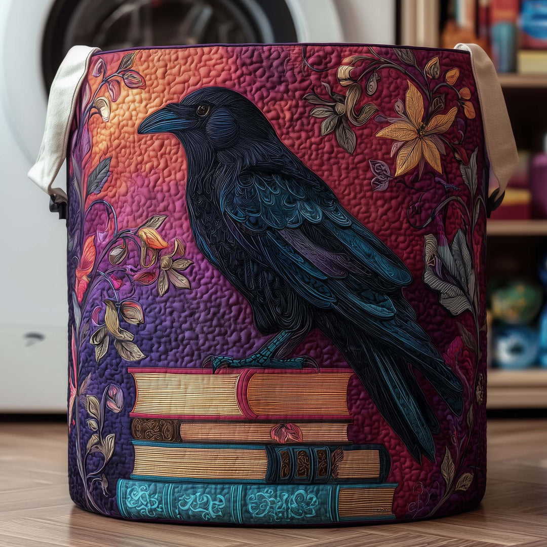 Gesteppten Wäschekorb Raven Books