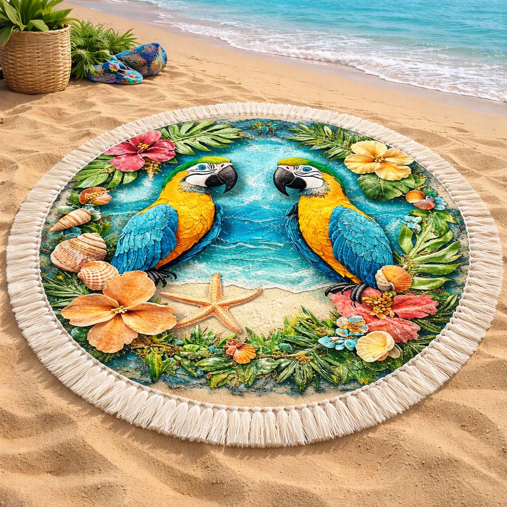 Küsten-Runde Strandtuch