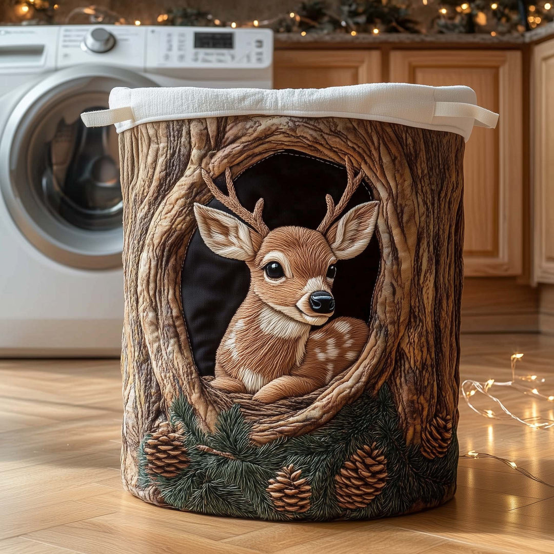 Gepolsterter Wäschekorb Deerwood Hideaway