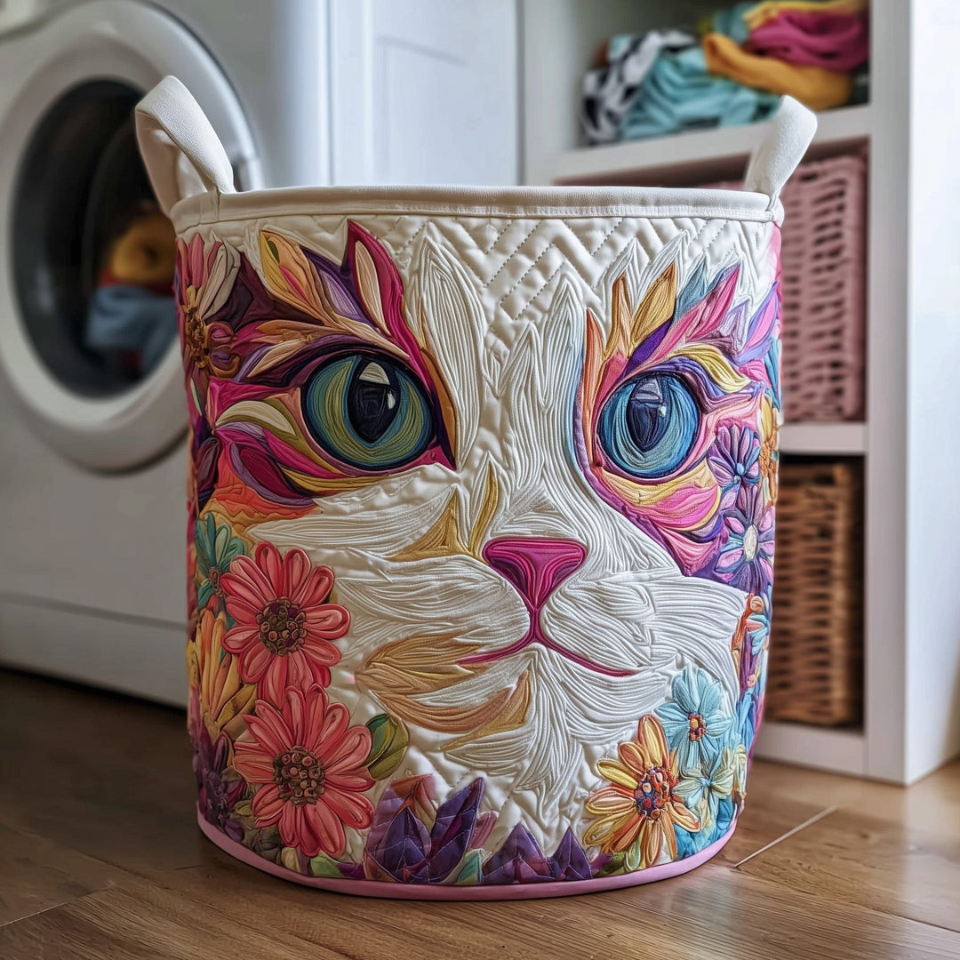 Gesteppten Wäschekorb Catitude