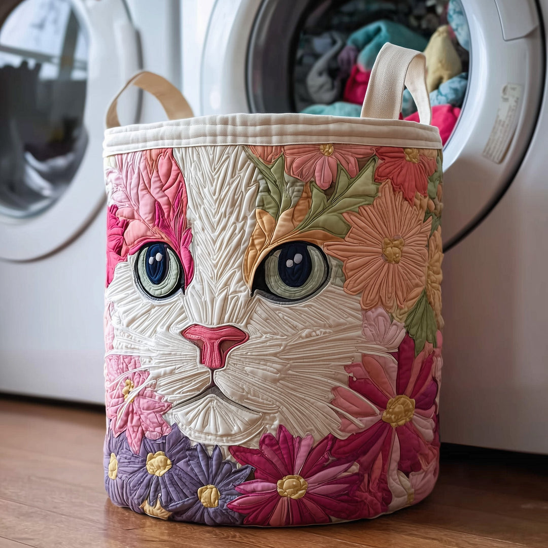 Gesteppten Wäschekorb Catitude