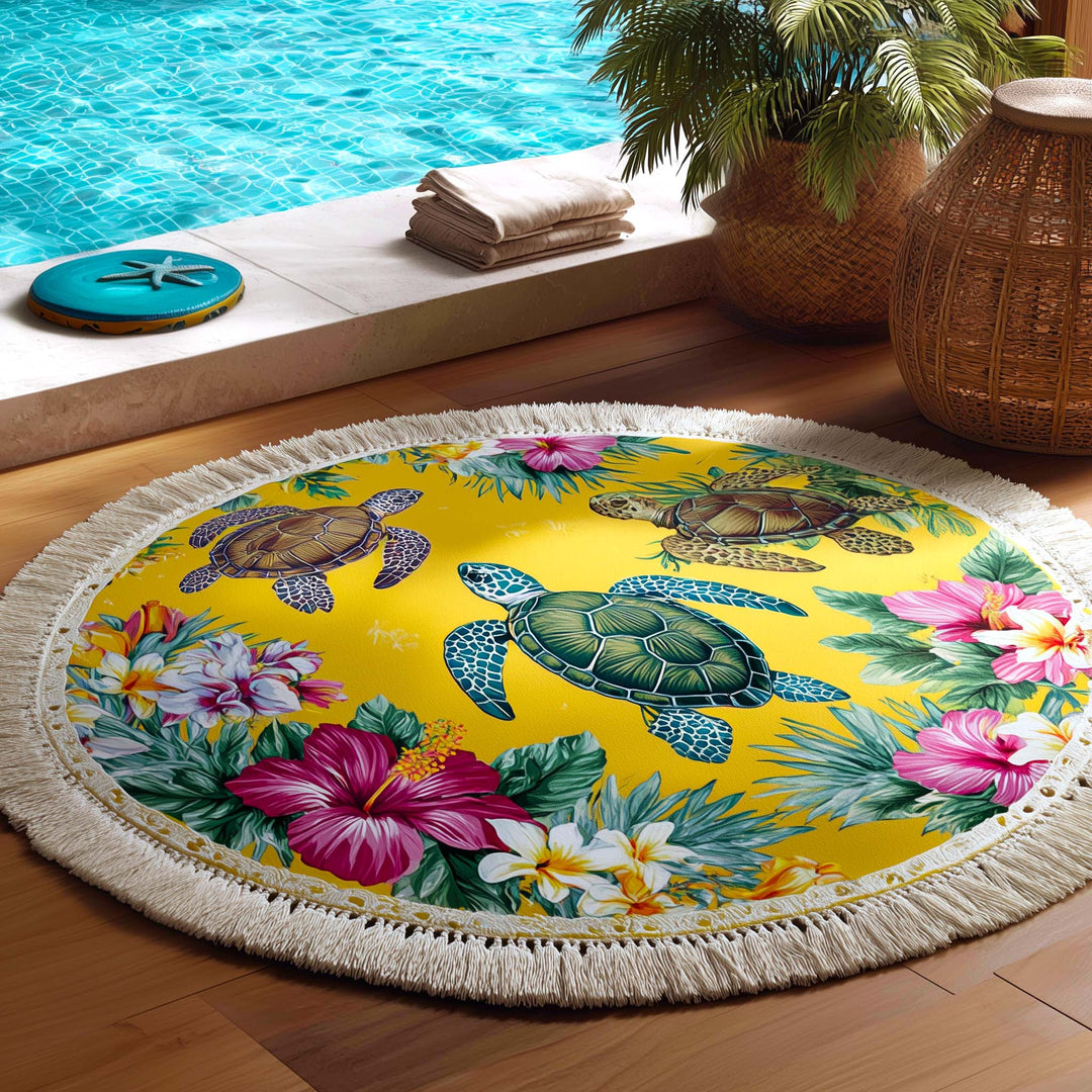 Runde Strandtuch Tropic Nomad