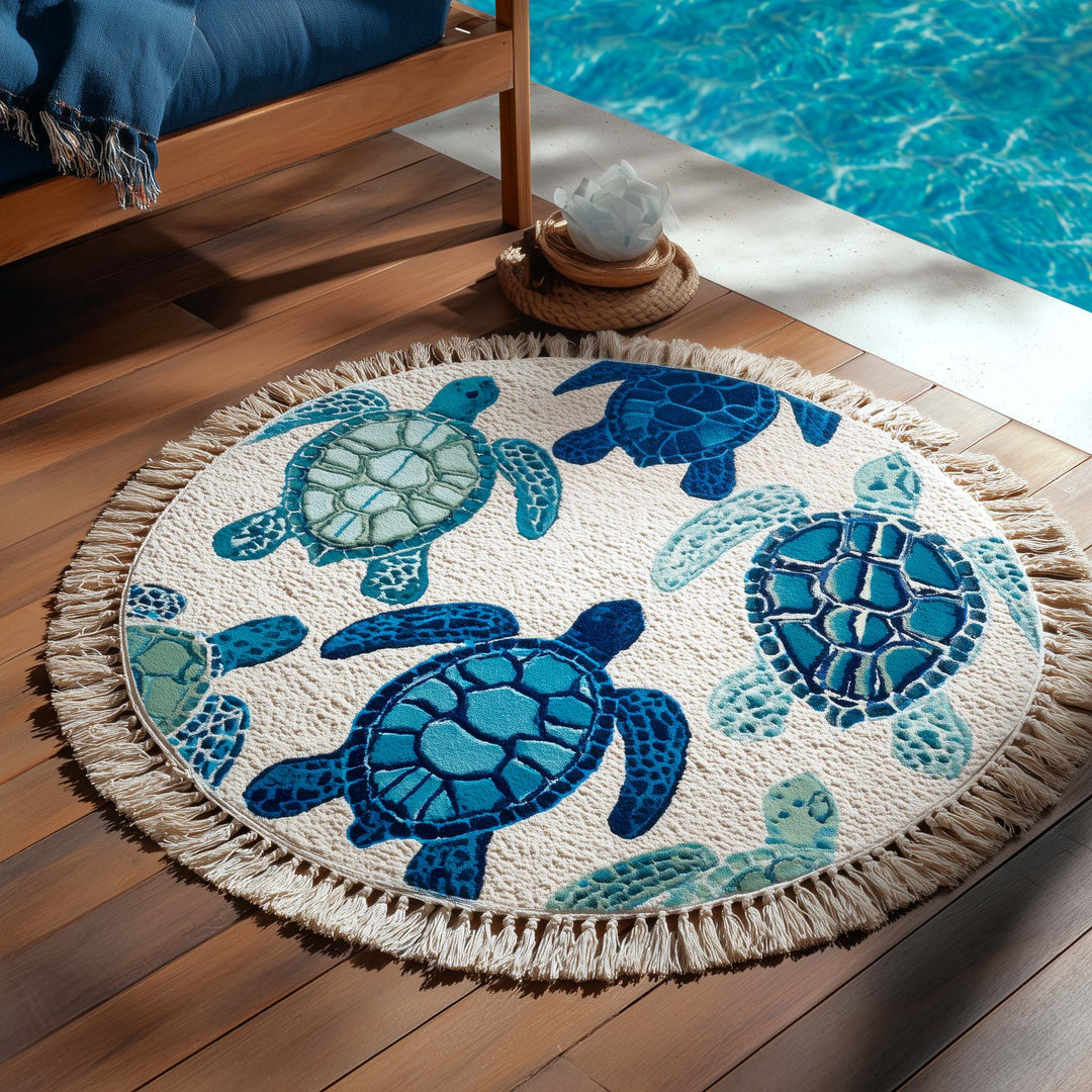 Runde Strandtuch Tropic Nomad