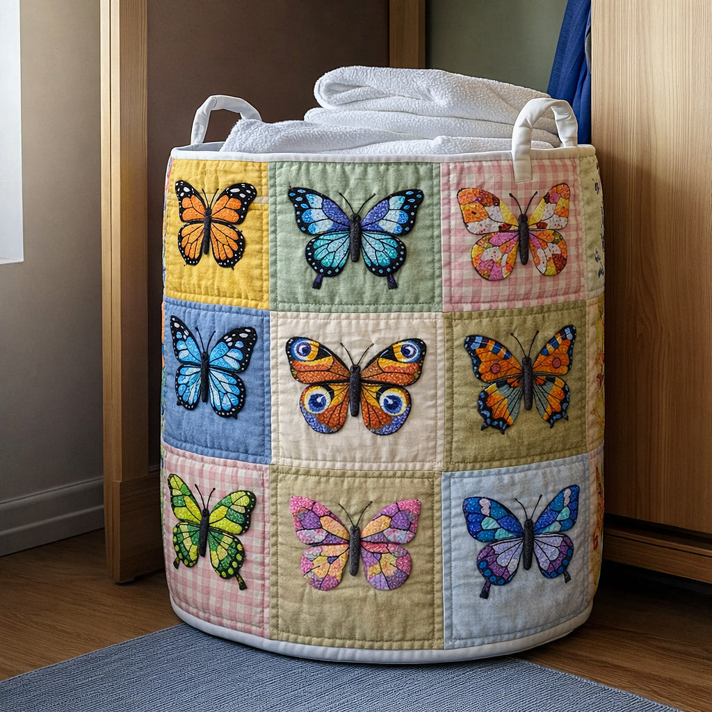 Meadow Flutter Gepolsterter Wäschekorb