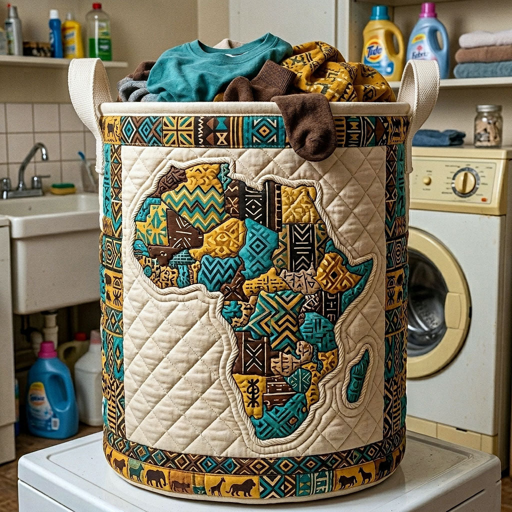 Heritage Afrika Gepolsterter Wäschekorb