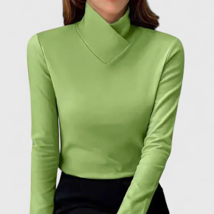 Yvonne | Eleganter Rollkragenpullover