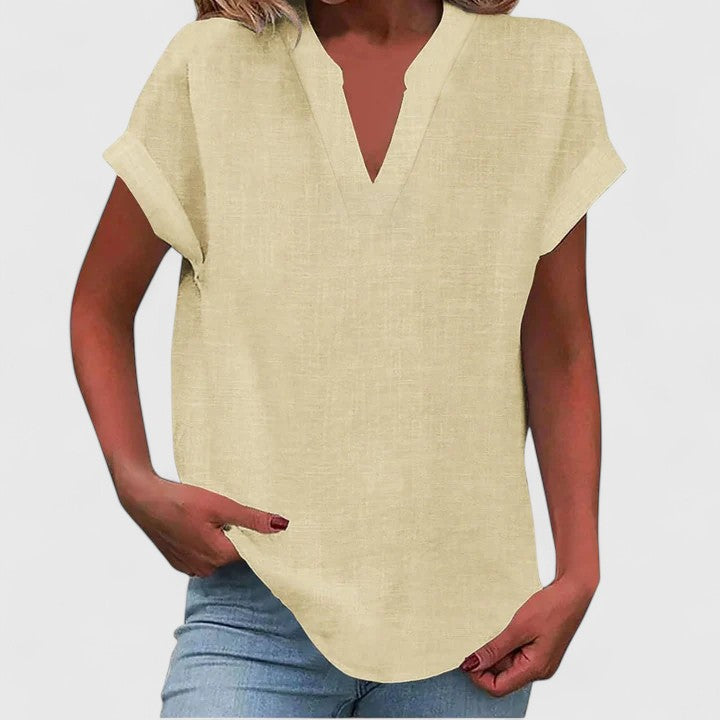 Wien | Bequeme V-Ausschnitt Bluse