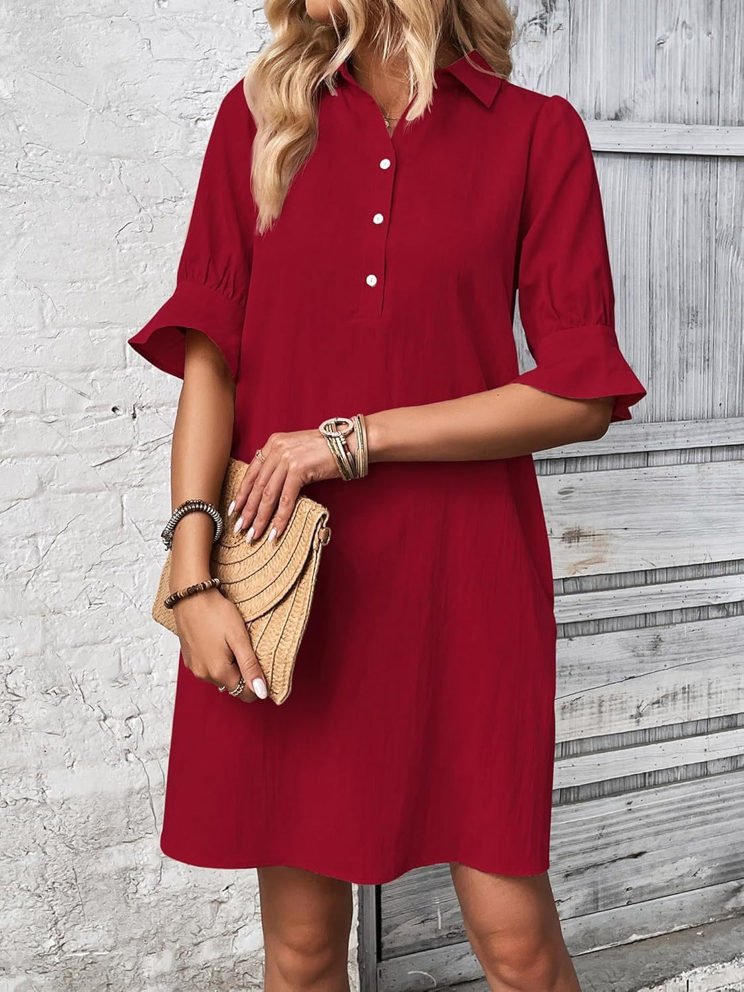 Cameron | Elegantes Kleid mit Rüschen