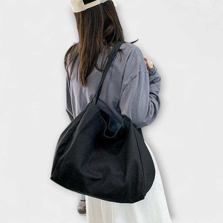 Eleanor | Hochwertige große Canvas-Shopper-Tasche