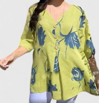 Karoline | Elegante Bluse mit floralem Druck