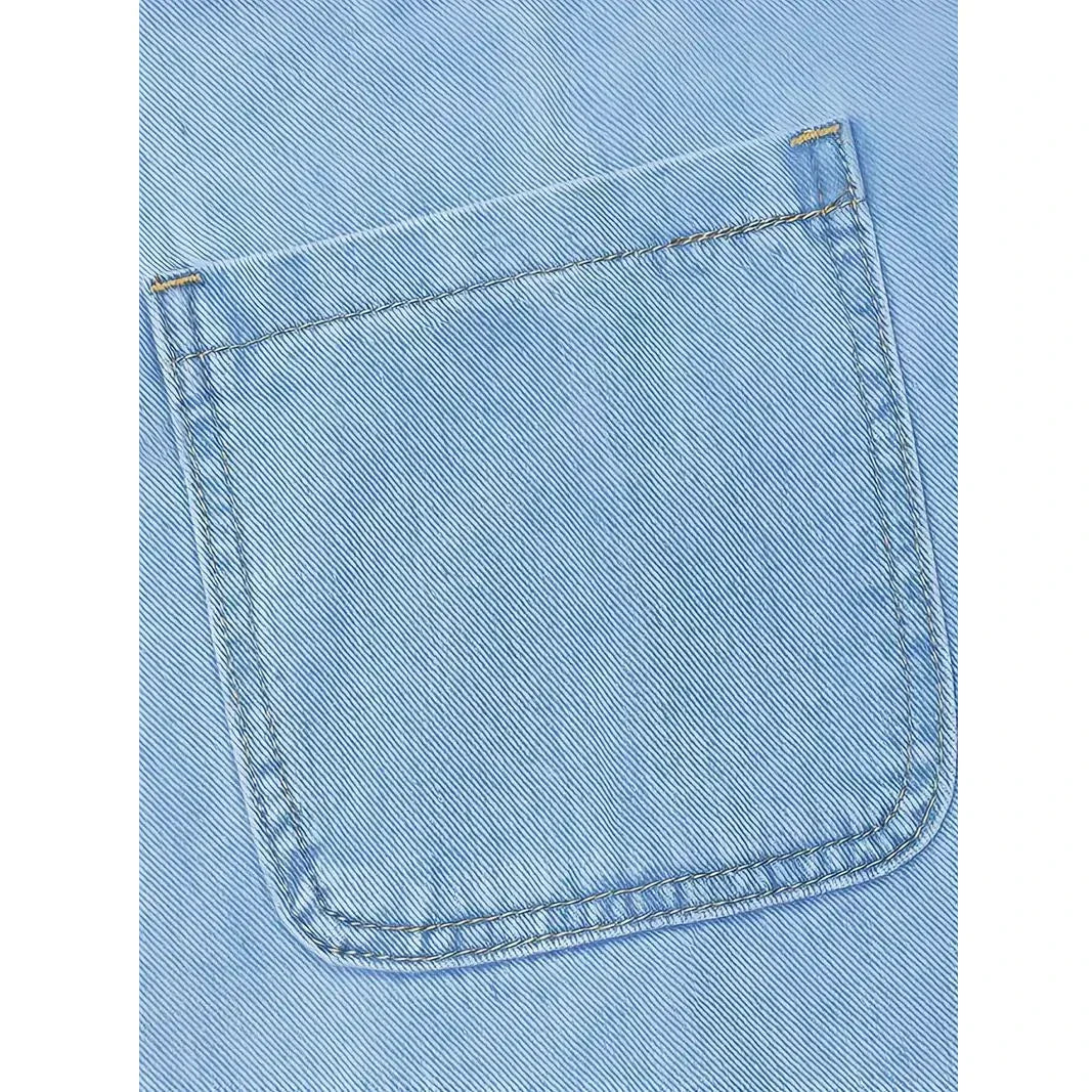 Loren | Entspanntes Denim-Look Kleid