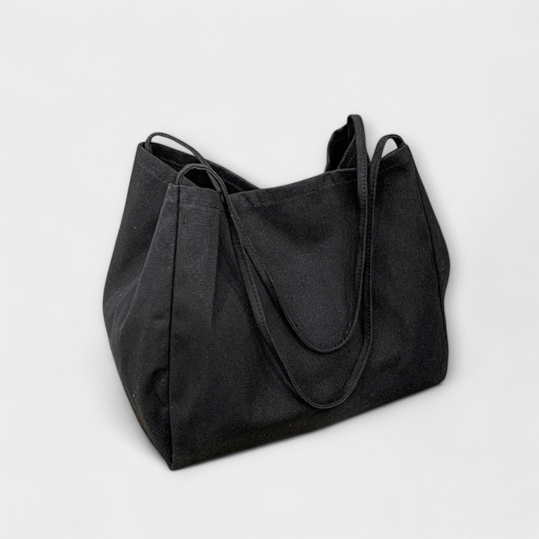 Eleanor | Hochwertige große Canvas-Shopper-Tasche