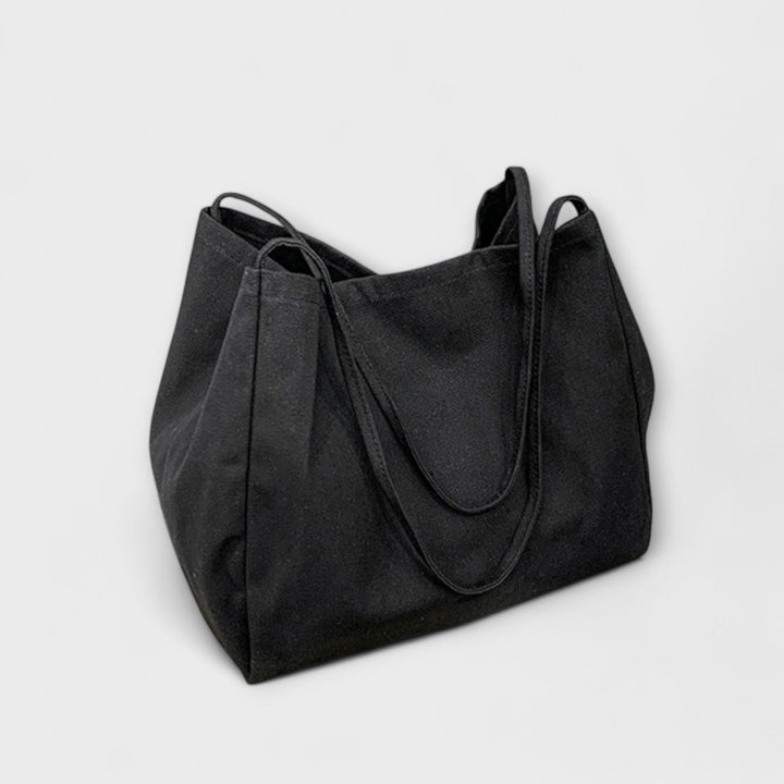 Eleanor | Hochwertige große Canvas-Shopper-Tasche