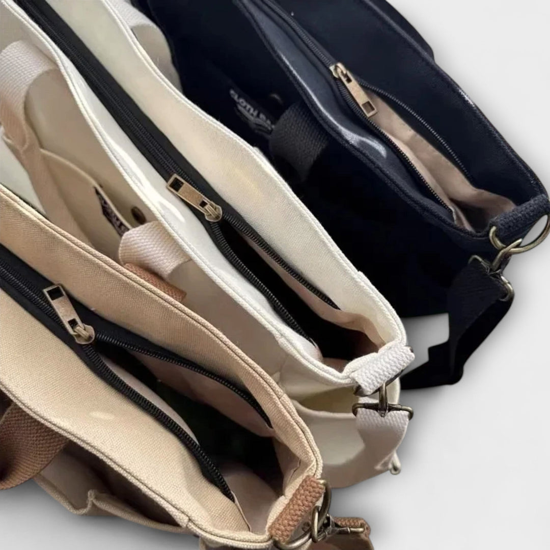 Eleanor | Minimalistische Canvas-Shopper-Tasche