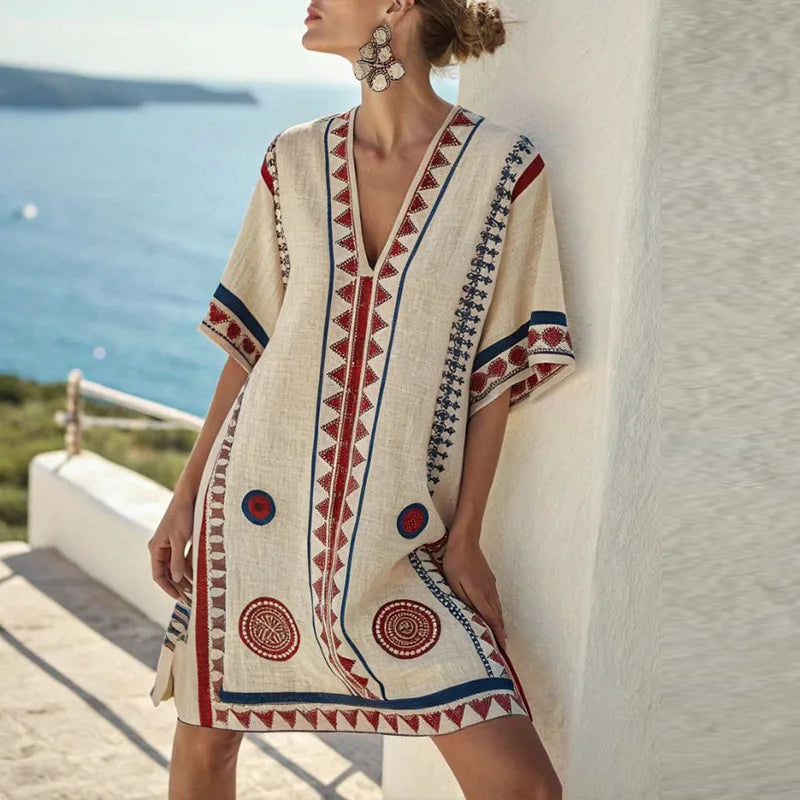 Marit | Elegantes Strandkleid für einen Sommerlook