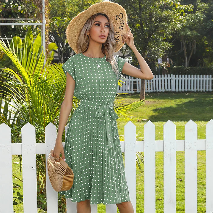 Beth | Polka Bloom Kleid