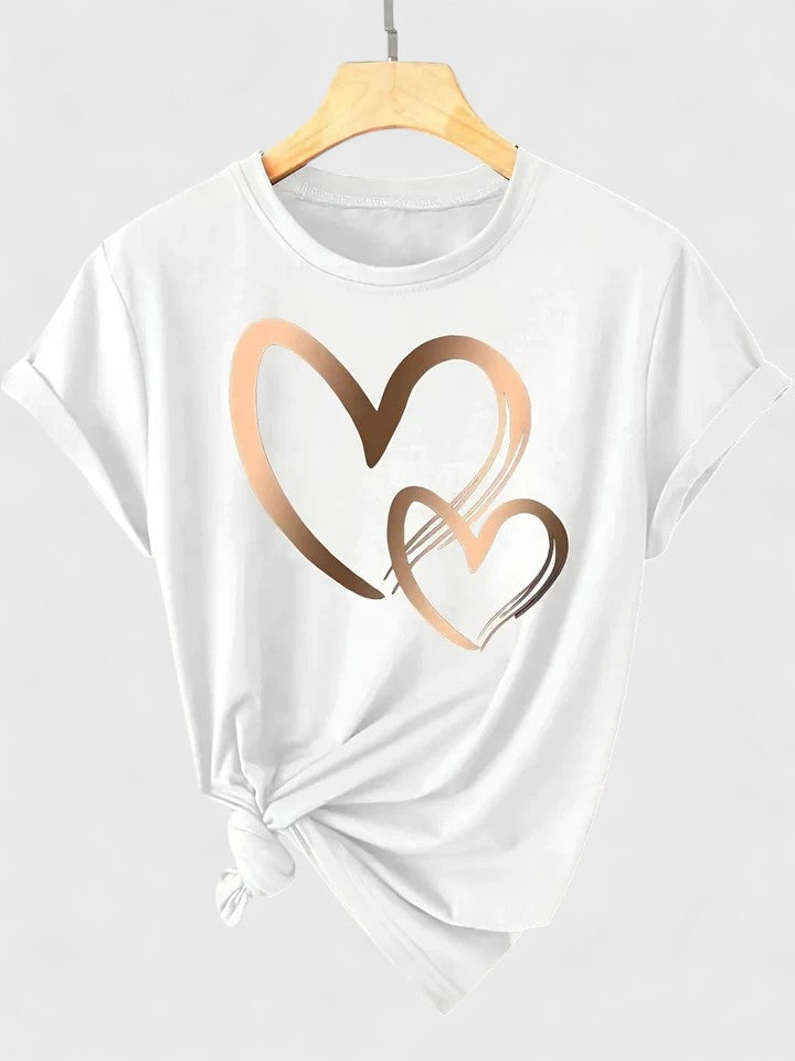 Maribelle | Bequemes T-Shirt mit kurzen Ärmeln