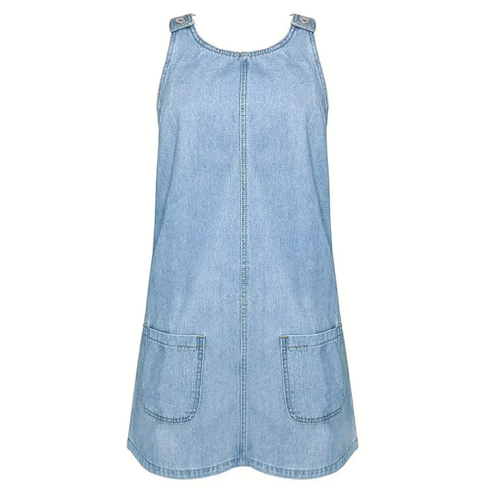 Loren | Entspanntes Denim-Look Kleid