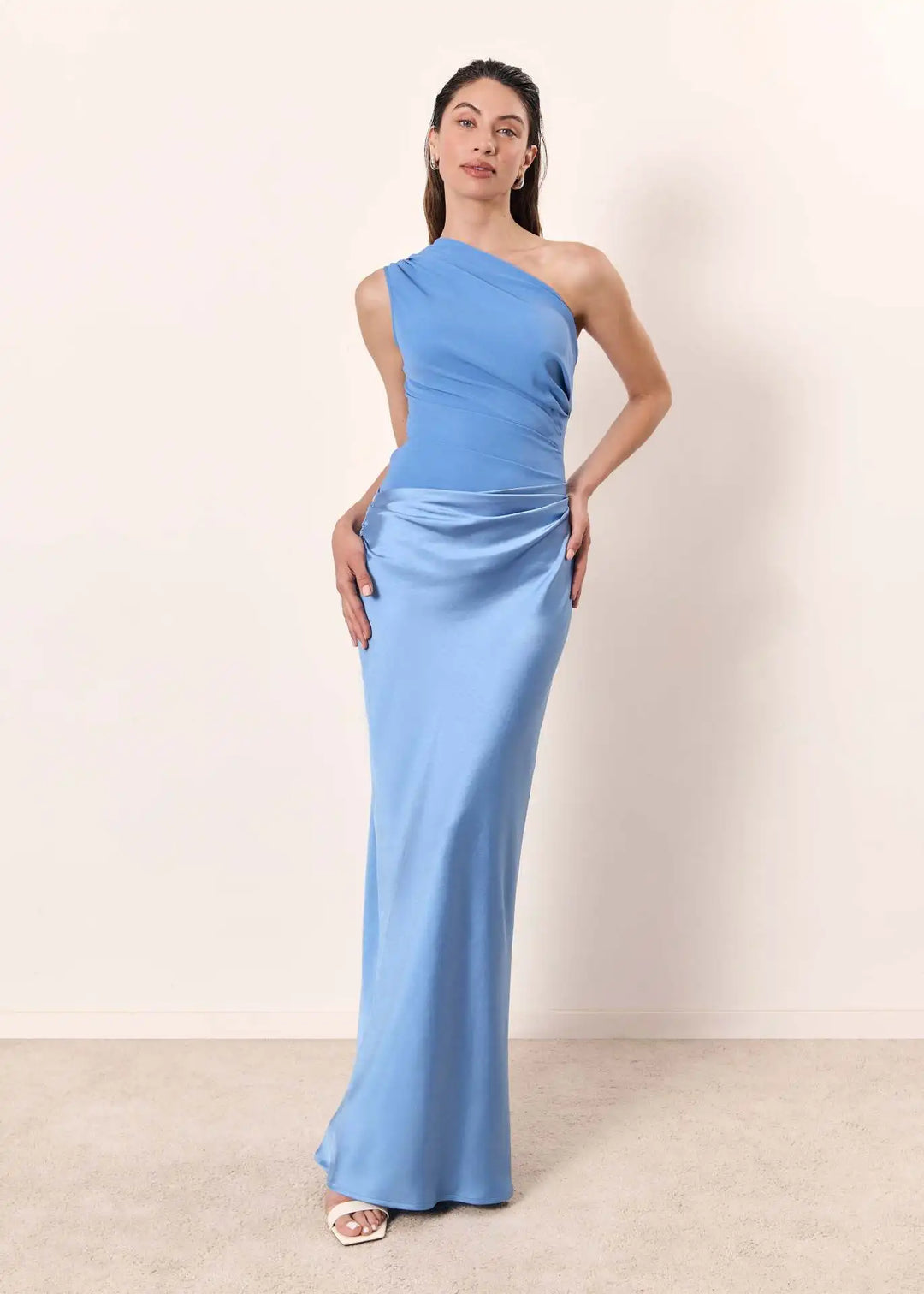 Ashley | Maxikleid mit einem Hauch von Satin