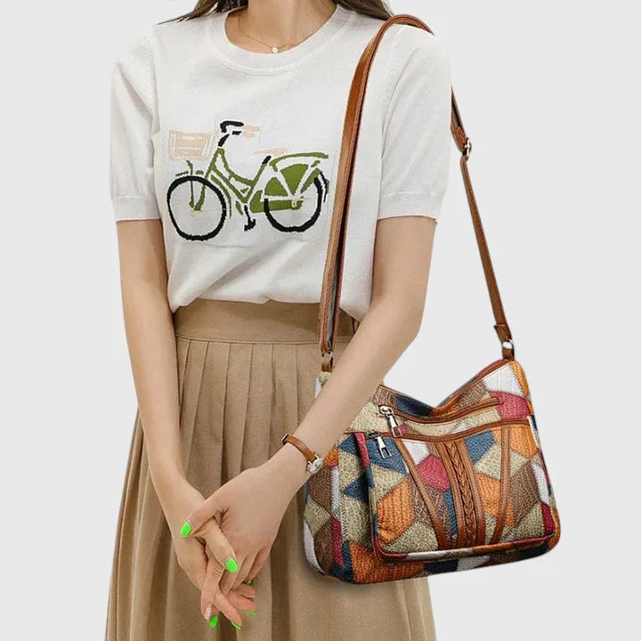 Harper | Luxuriöse, von Kunst inspirierte Tasche