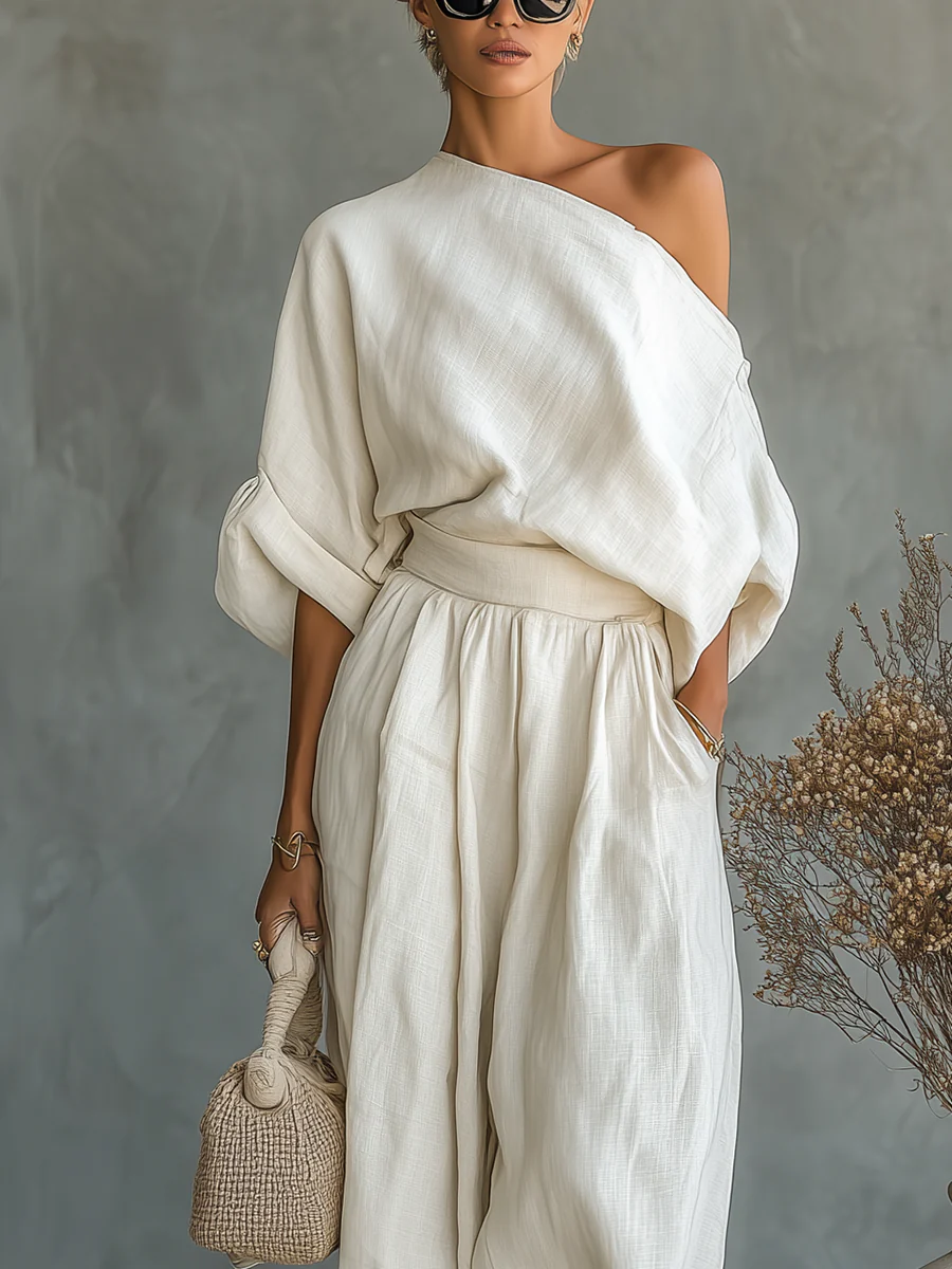 Mila | Zweiteiliges Set mit Off-Shoulder-Design