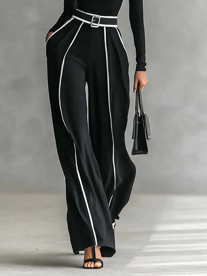 Vera | Elegantes Ensemble mit kontrastierenden Details