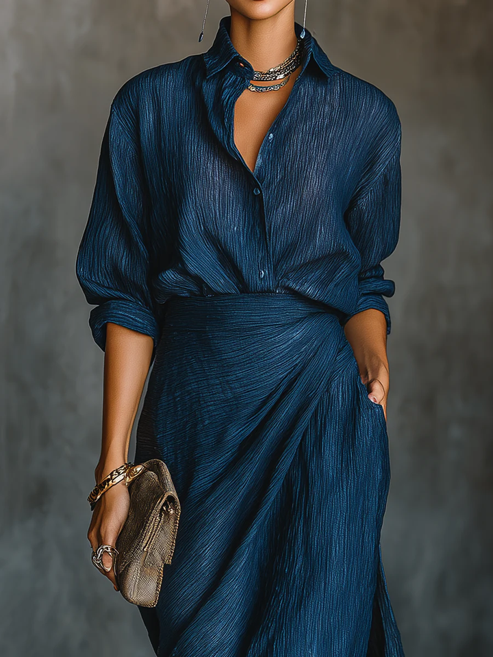 Sara | Elegantes Ensemble mit langem Rock