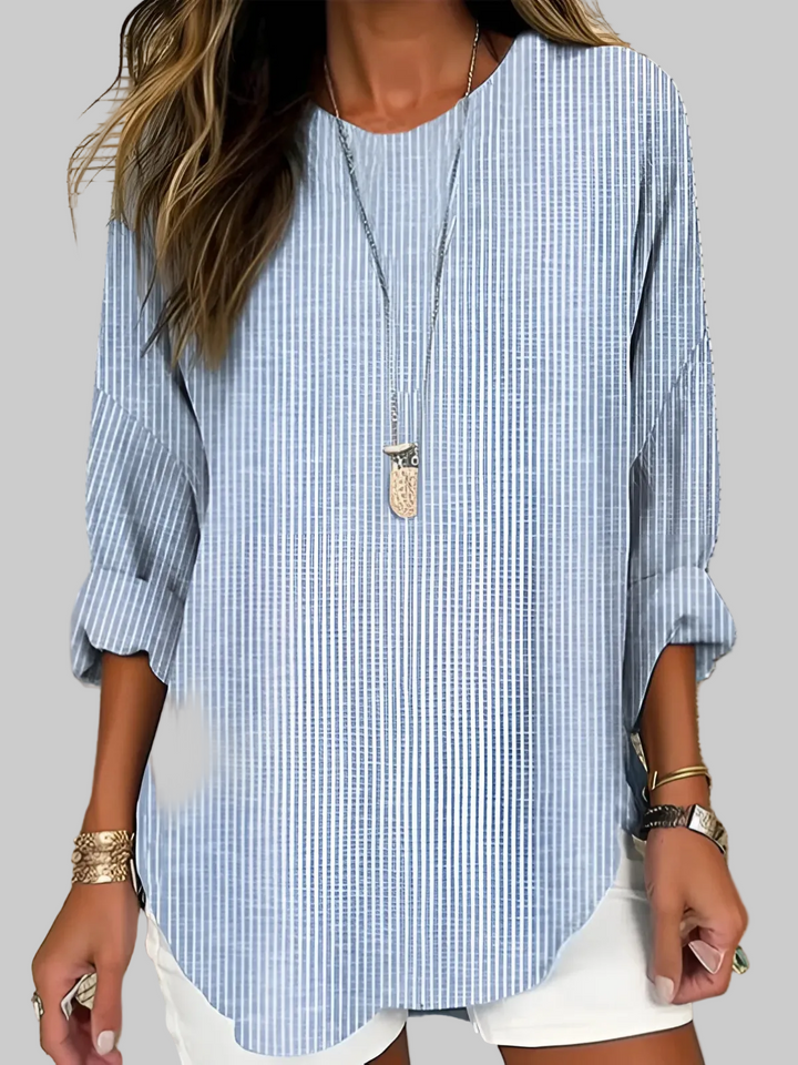 Rhea | Trendige gestreifte Bluse