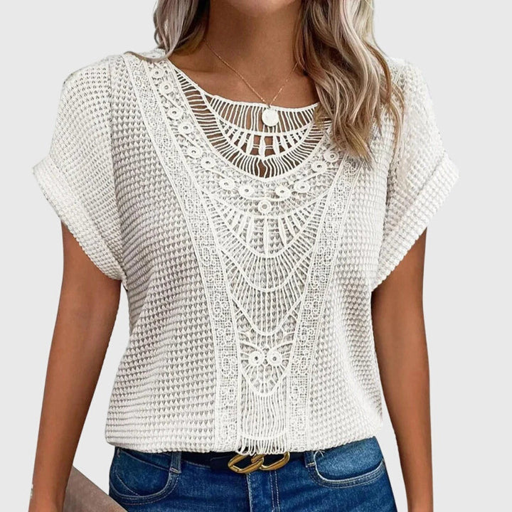 Elaine | Elegante Ibiza-Stil Bluse