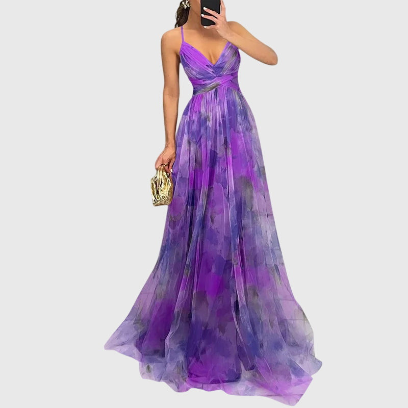 Gretchen | Florales Maxikleid