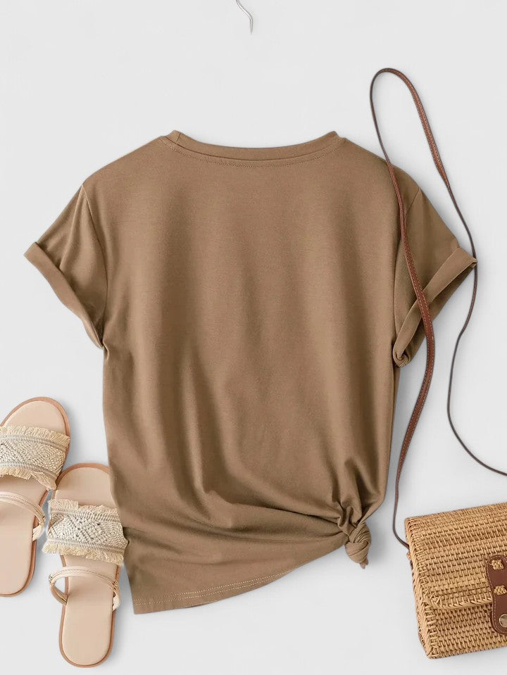 Maribelle | Bequemes T-Shirt mit kurzen Ärmeln
