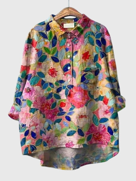 Emmalyn | Bluse mit Blumenmuster