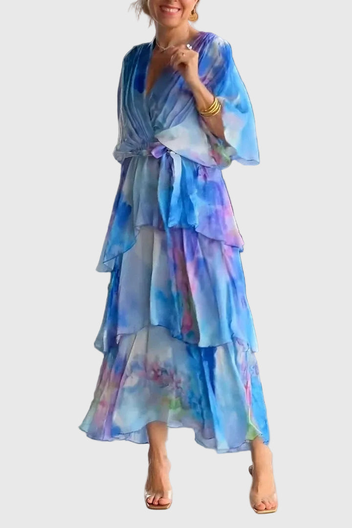 Alice | Elegantes Bohemian-Maxikleid