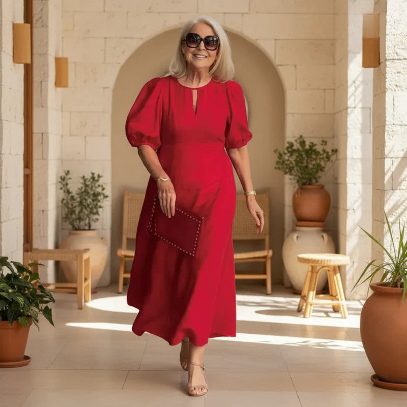 Juliana | Elegantes Kleid mit Puffärmeln